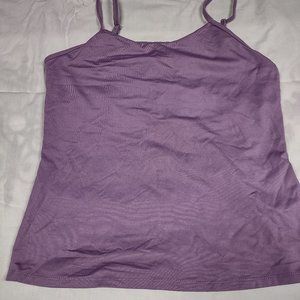 New York and Company spandex tank with bra liner